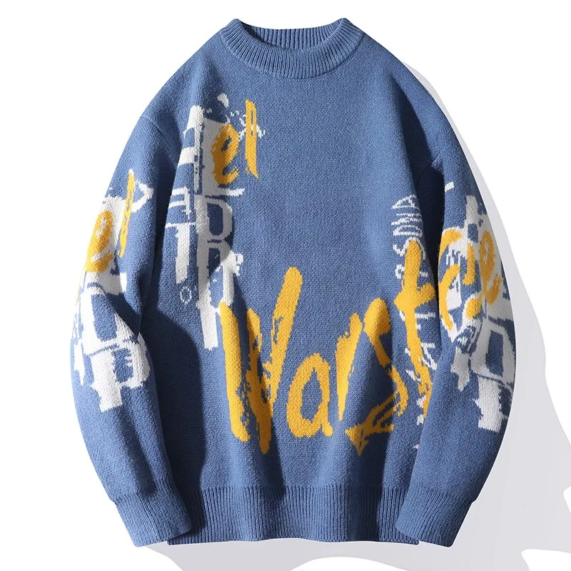 Mens Knitted Men 2022 Winter Sweater Male letter Casual Hip Hop Turtleneck Sweaters Male Fashion Tops Mens Clothes
Mens Knitted Men 2022 Winter Sweater Male letter Casual Hip Hop Turtleneck Sweaters Male Fashion Tops Mens Clothes