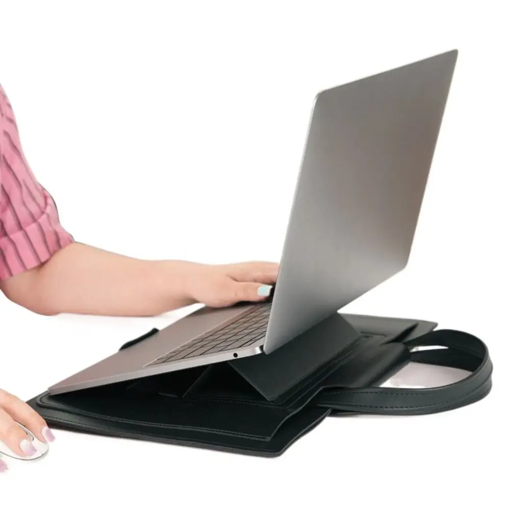 13-14/15-16-дюймовая сумка для ноутбука, 3-слойная износостойкая подставка для ноутбука, складная сумка для MacBook/Huawei/Lenovo/HP/Dell 
13-14/15-16-дюймовая сумка для ноутбука, 3-слойная износостойкая подставка для ноутбука, складная сумка для MacBook/Huawei/Lenovo/HP/Dell