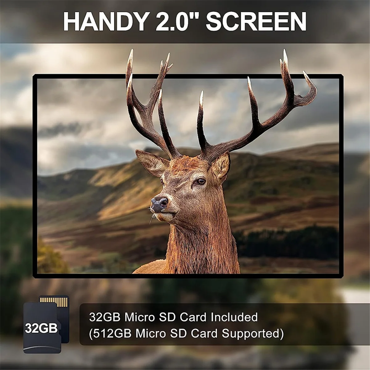 RISE Outdoor Wildlife Camera HD 2.7K 24MP Low Glow 940NM Night Vision Motion Activated Trail Camera IP66 Waterproof
RISE Outdoor Wildlife Camera HD 2.7K 24MP Low Glow 940NM Night Vision Motion Activated Trail Camera IP66 Waterproof