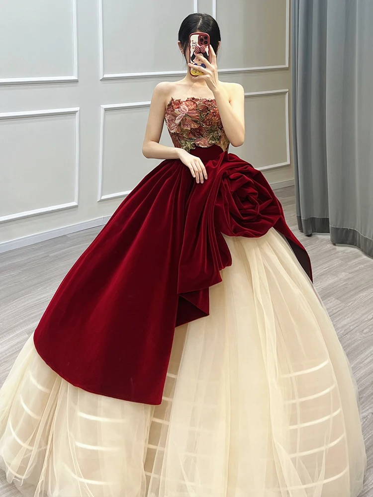 Роскошное винтажное свадебное платье Rose Knight Engagement Dr: Длинная юбка, элегантное шикарное платье подружки невесты для торжественных мероприятий
Роскошное винтажное свадебное платье Rose Knight Engagement Dr: Длинная юбка, элегантное шикарное платье подружки невесты для торжественных мероприятий