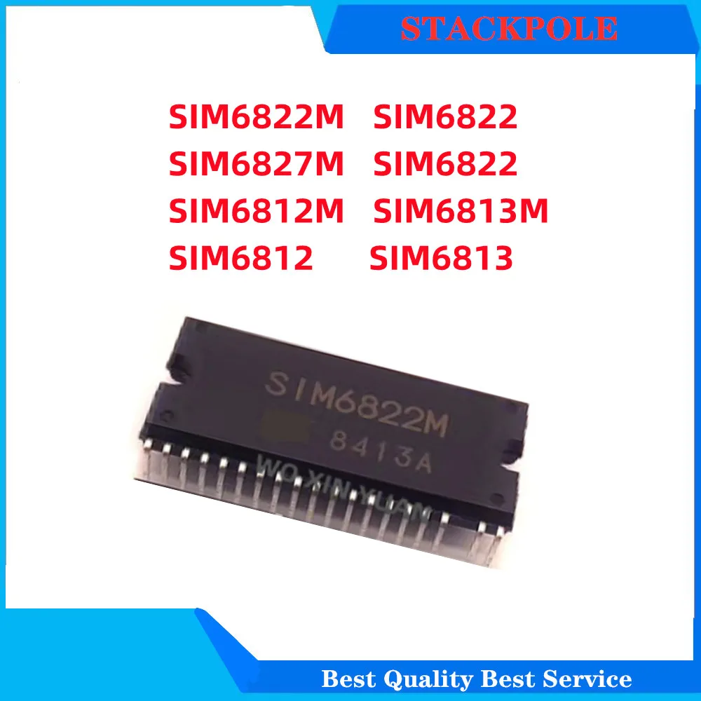 1pcs SIM6822M SIM6822 SIM6827M SIM6822 SIM6812M SIM6813M SIM6812 SIM6813 High Voltage 3-Phase Motor Driver ICs
1pcs SIM6822M SIM6822 SIM6827M SIM6822 SIM6812M SIM6813M SIM6812 SIM6813 High Voltage 3-Phase Motor Driver ICs