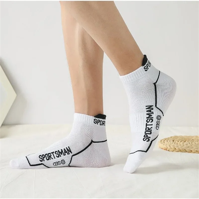 6 Pairs High-Quality Knitted Anti Odor Men Sports Socks Summer Sweat Absorbing Mesh Breathable Couple Running Casual Socks
6 Pairs High-Quality Knitted Anti Odor Men Sports Socks Summer Sweat Absorbing Mesh Breathable Couple Running Casual Socks