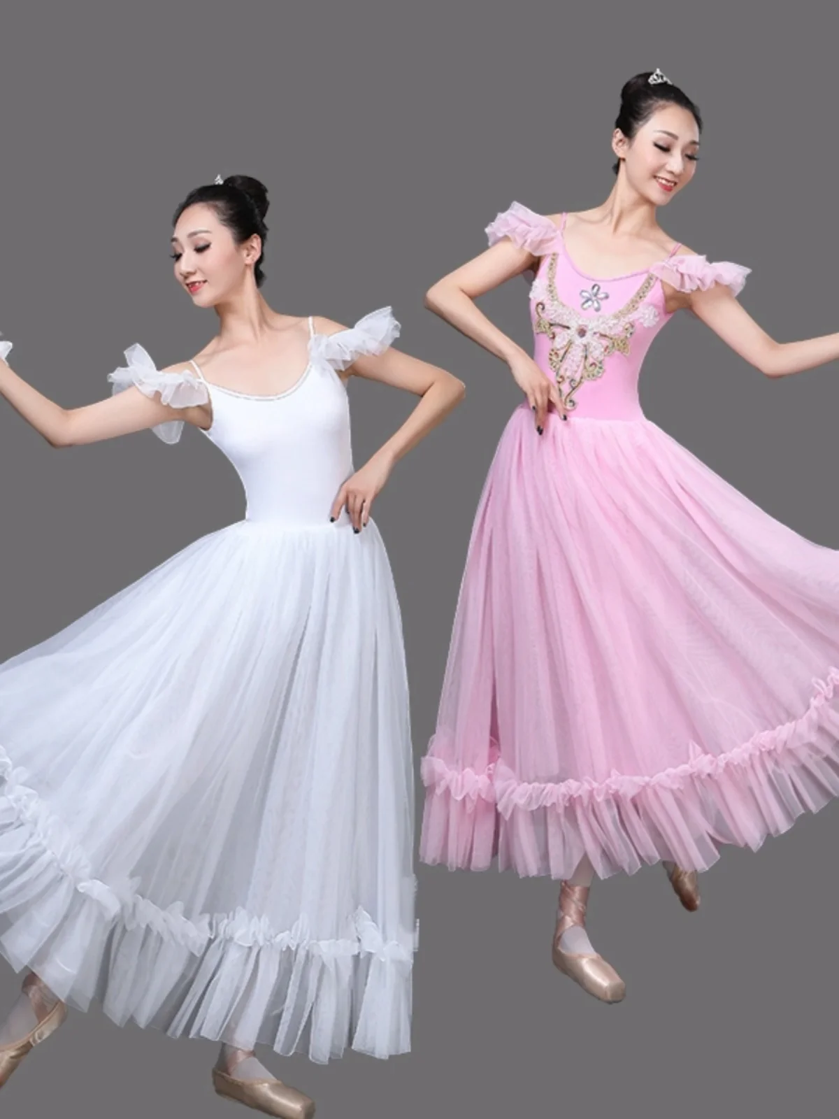 Ballet Skirt Adult Female Long Professional Ballet Dress Girls Kids White Performance Dance Clothing Ballroom Romantic Tutu
Ballet Skirt Adult Female Long Professional Ballet Dress Girls Kids White Performance Dance Clothing Ballroom Romantic Tutu