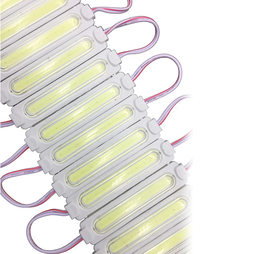 DC12V 24V 3W COB LED Module Storefront Window Injection IP67 Waterproof Light for Advertising Box Car 20pcs
DC12V 24V 3W COB LED Module Storefront Window Injection IP67 Waterproof Light for Advertising Box Car 20pcs