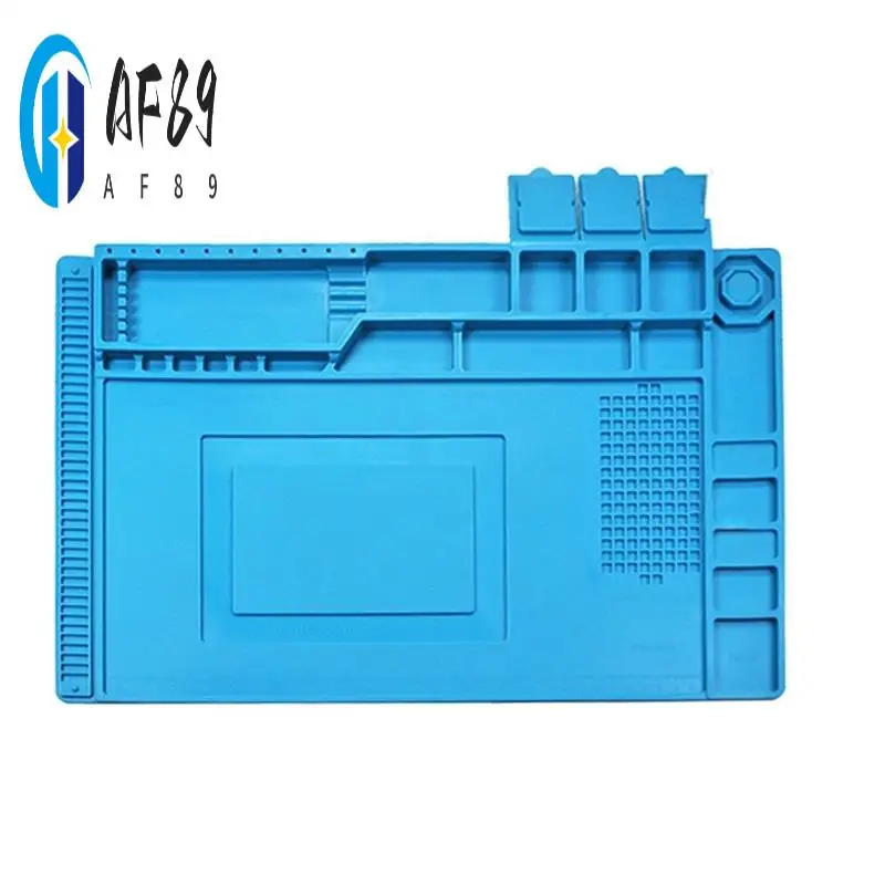 AF89-Silicone Soldering Mat High-Temperature Resistance, Anti-Static ESD Rework Platform For Desoldering Repair
AF89-Silicone Soldering Mat High-Temperature Resistance, Anti-Static ESD Rework Platform For Desoldering Repair