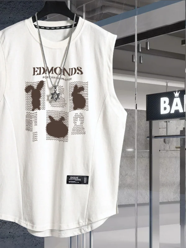 Летняя тонкая дышащая футболка-жилет из чистого хлопка большого размера (до 300 фунтов) для мужчин, спортивная, с лоскутным дизайном
Летняя тонкая дышащая футболка-жилет из чистого хлопка большого размера (до 300 фунтов) для мужчин, спортивная, с лоскутным дизайном