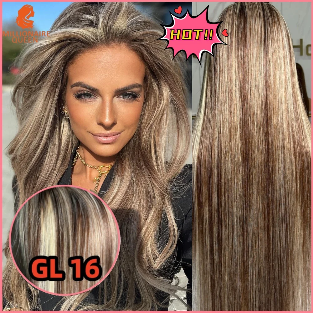 # GL16 13x4 300% Переделанный кремово-русый парик с прозрачной кружевной передней частью, из натуральных волос, с предварительно выщипанными прядями, на распродаже
# GL16 13x4 300% Переделанный кремово-русый парик с прозрачной кружевной передней частью, из натуральных волос, с предварительно выщипанными прядями, на распродаже
