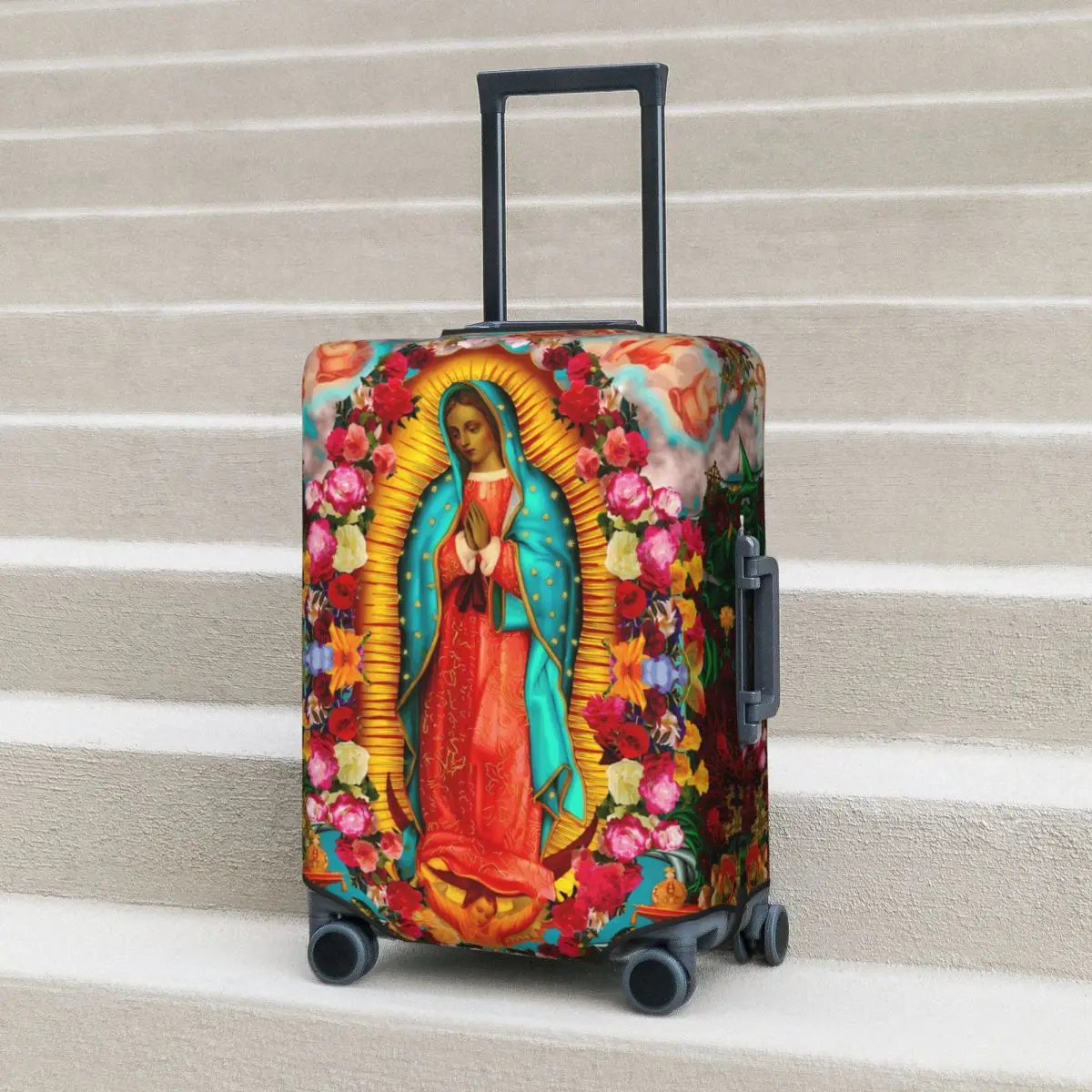 Чехол для чемодана Virgin Of Guadalupe Mary Mother Boho Travel Flight Strectch, защитный чехол для багажа
Чехол для чемодана Virgin Of Guadalupe Mary Mother Boho Travel Flight Strectch, защитный чехол для багажа