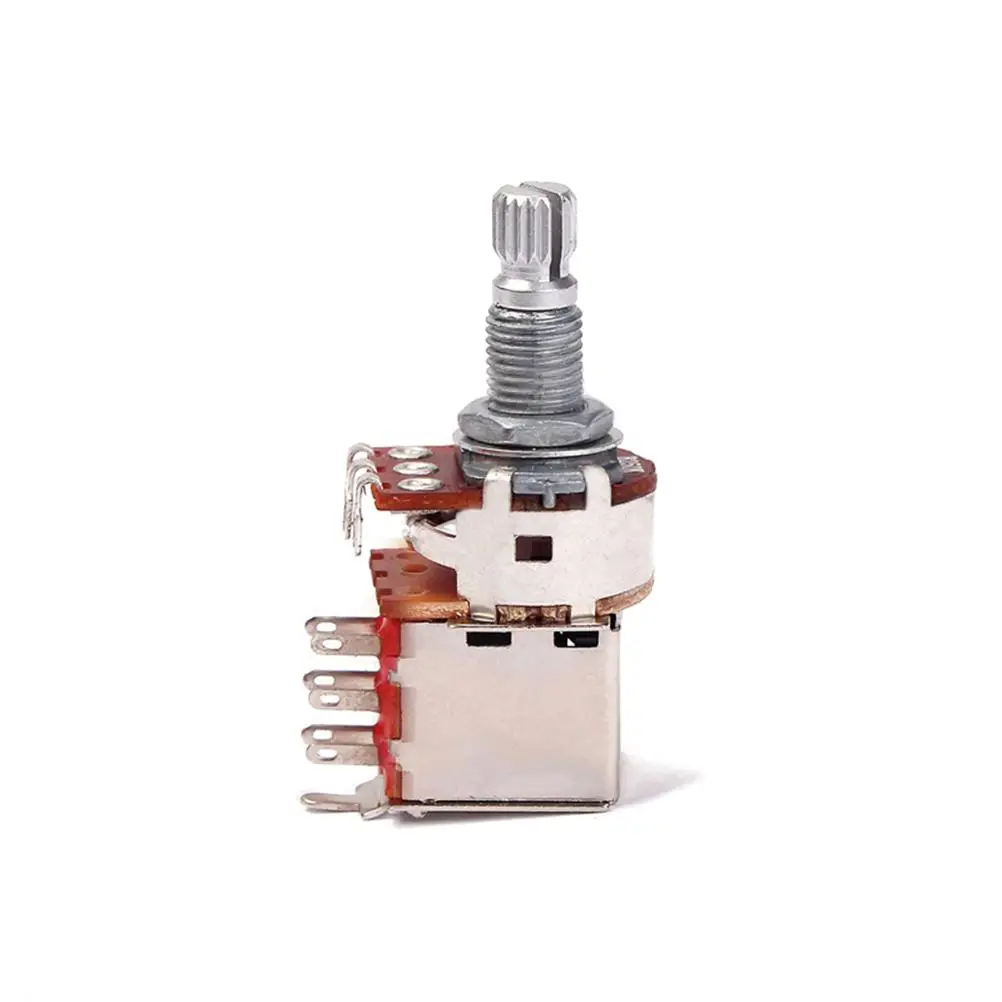 Push Pull Potentionmeter Guitar Potentiometer Audio Potentiometers B250K Shaft Number
Push Pull Potentionmeter Guitar Potentiometer Audio Potentiometers B250K Shaft Number
