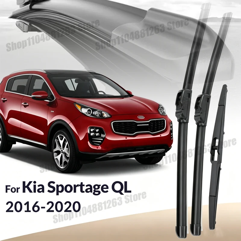 Front & Rear Wiper Blades For Kia Sportage QL 2016-2020 2017 2018 2019 Wiper Windshield Windscreen Window Brushes 26"+16"+11"
Front & Rear Wiper Blades For Kia Sportage QL 2016-2020 2017 2018 2019 Wiper Windshield Windscreen Window Brushes 26"+16"+11"