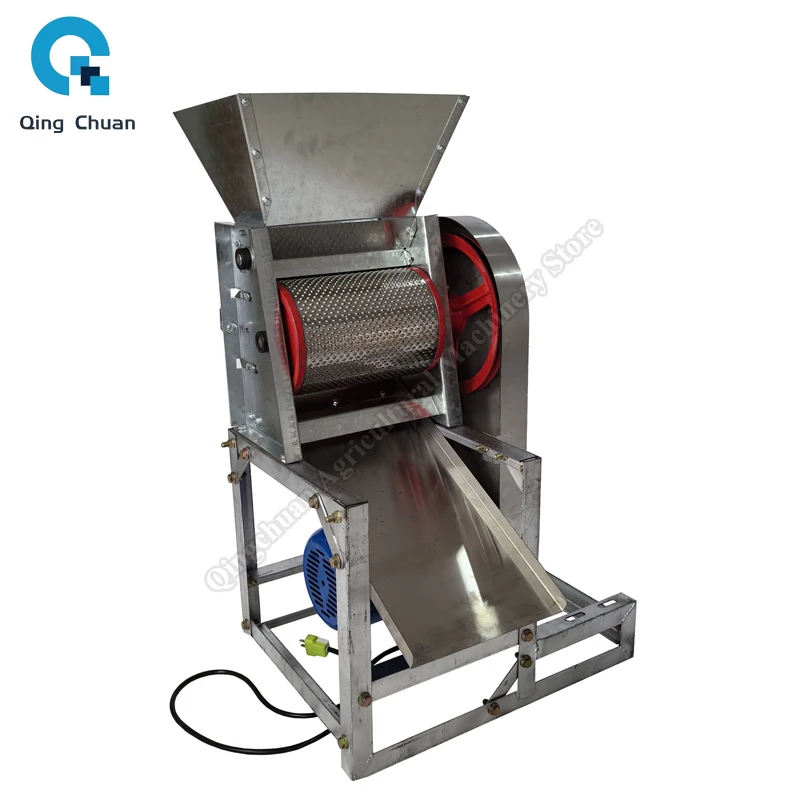 110V 220V Electric Coffee Bean Peeler 300 - 500kg/H Commercial Coffee Fresh Fruit Peeler Coffee Bean Peeler
110V 220V Electric Coffee Bean Peeler 300 - 500kg/H Commercial Coffee Fresh Fruit Peeler Coffee Bean Peeler