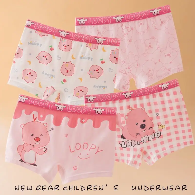 New Loopy Kid Underpantsteen Sanrio Permeable Panties Women's Briefs Underwear Children's Boxer Panties Girl Briefs
New Loopy Kid Underpantsteen Sanrio Permeable Panties Women's Briefs Underwear Children's Boxer Panties Girl Briefs