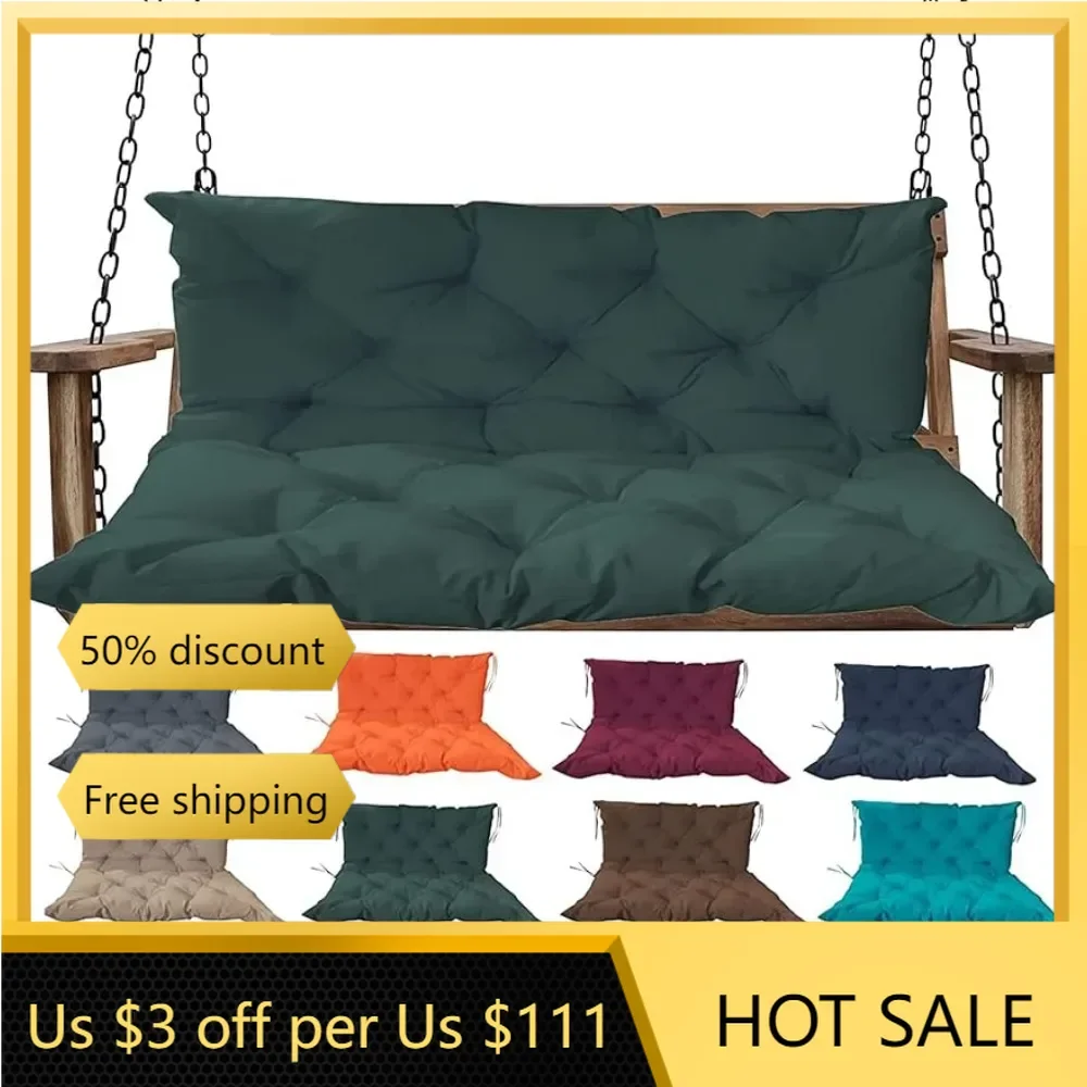 2-3 Seater Waterproof Bench Pad Cushions Outdoor Garden Swings for Outdoor Patio Garden Furniture (59x40in Hanging Chair Swing
2-3 Seater Waterproof Bench Pad Cushions Outdoor Garden Swings for Outdoor Patio Garden Furniture (59x40in Hanging Chair Swing