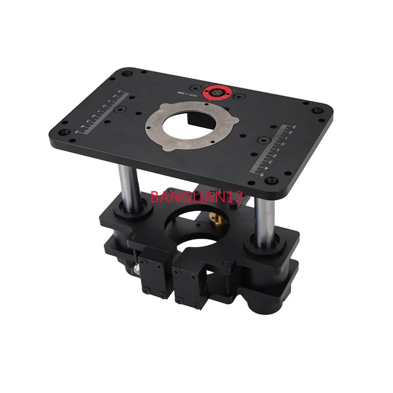 Trimmer flip-flop base woodworking table tenon table
Trimmer flip-flop base woodworking table tenon table