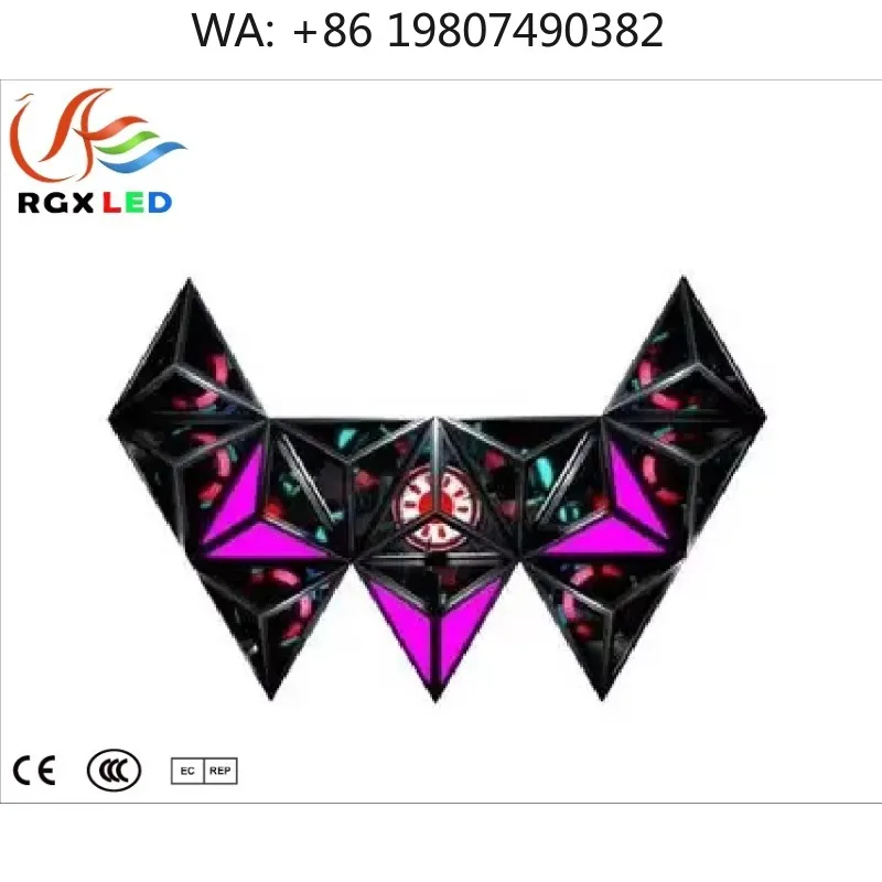 P5 Creative Triangle Irregular LED Video Table Display Screen Custom Digital Panel for KTV Nightclub Bar DJ Stage Decoration
P5 Creative Triangle Irregular LED Video Table Display Screen Custom Digital Panel for KTV Nightclub Bar DJ Stage Decoration