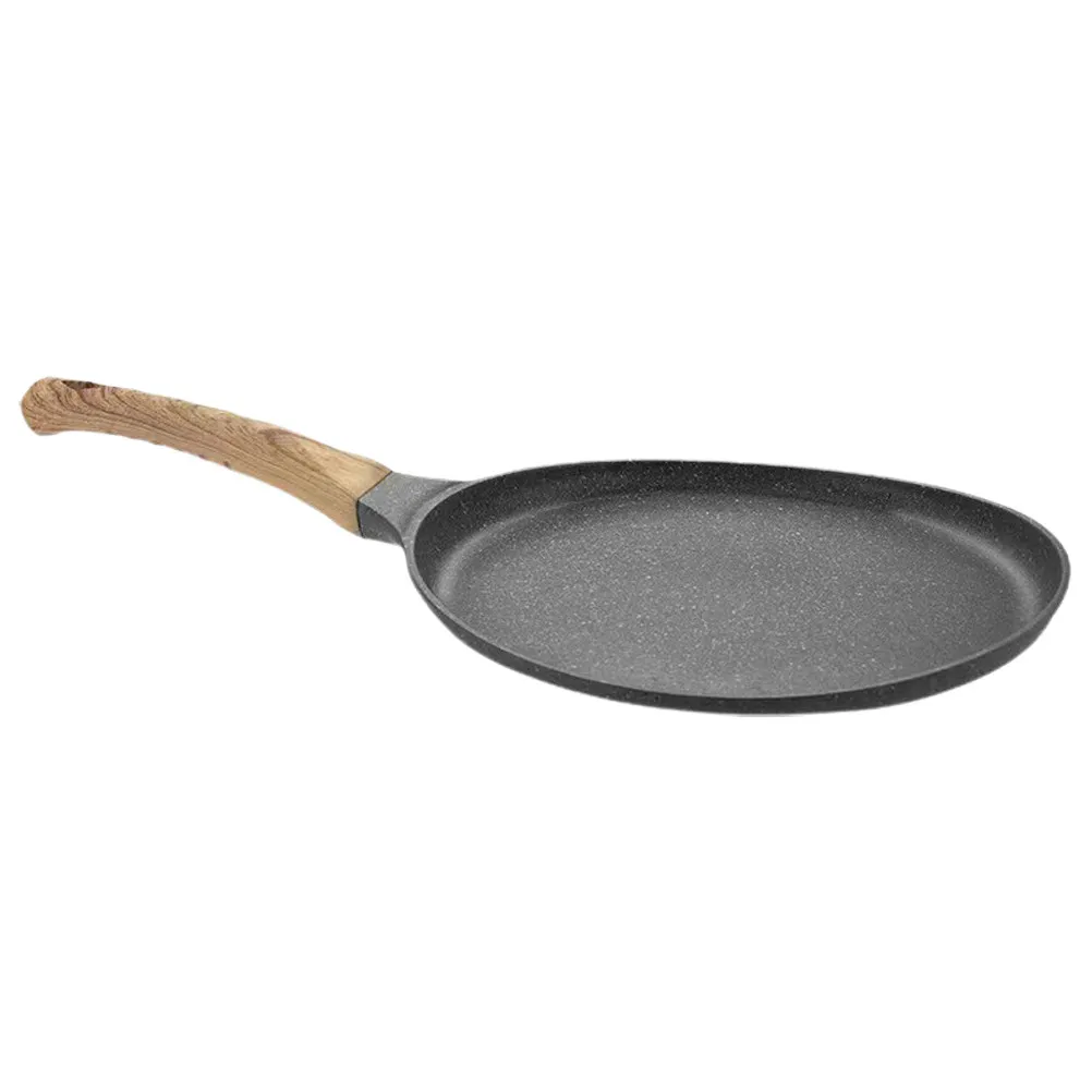 Flat Nonstick Frying Pan Sturdy Crepe Maker Pan Perfect for Pancakes Eggs Breakfast Versatile Kitchen Cookware
Flat Nonstick Frying Pan Sturdy Crepe Maker Pan Perfect for Pancakes Eggs Breakfast Versatile Kitchen Cookware