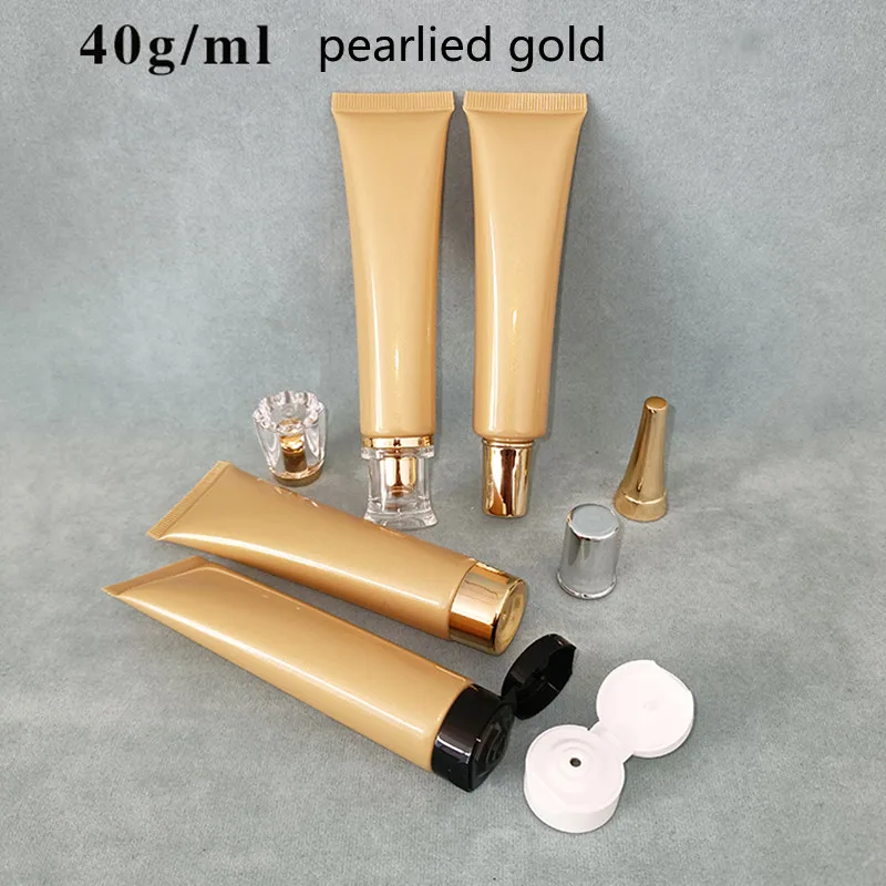 10/50/100pcs40ml Empty Soft tube Pearlied Gold Squeeze Container Tube For Foundation ,Lotions, Eye Cream ,BB Cream,Serum etc
10/50/100pcs40ml Empty Soft tube Pearlied Gold Squeeze Container Tube For Foundation ,Lotions, Eye Cream ,BB Cream,Serum etc