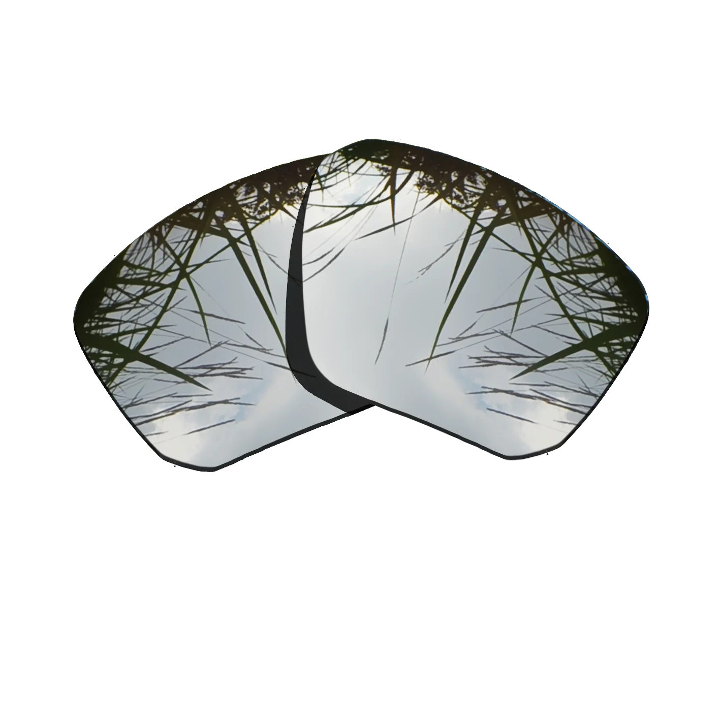 Silver Titanium Polarized Replacement Lenses for-Oakley Targetline Sunglasses 
Silver Titanium Polarized Replacement Lenses for-Oakley Targetline Sunglasses