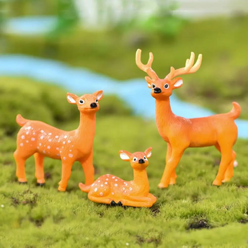 Resin Moss Terrariums Individuality Miniatures Crafts Creative Home Decoration Sika Deer Elk Forest Deer Figurines
Resin Moss Terrariums Individuality Miniatures Crafts Creative Home Decoration Sika Deer Elk Forest Deer Figurines