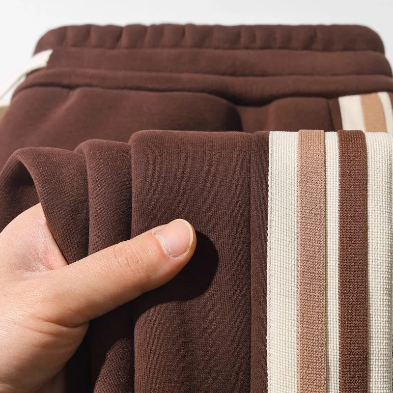 Brown Heavyweight Side Stripe Dstring Casual Straight Leg Wide Leg Pants Men Loose Sweatpants Women Autumn High Waist Kore...
Brown Heavyweight Side Stripe Dstring Casual Straight Leg Wide Leg Pants Men Loose Sweatpants Women Autumn High Waist Kore...