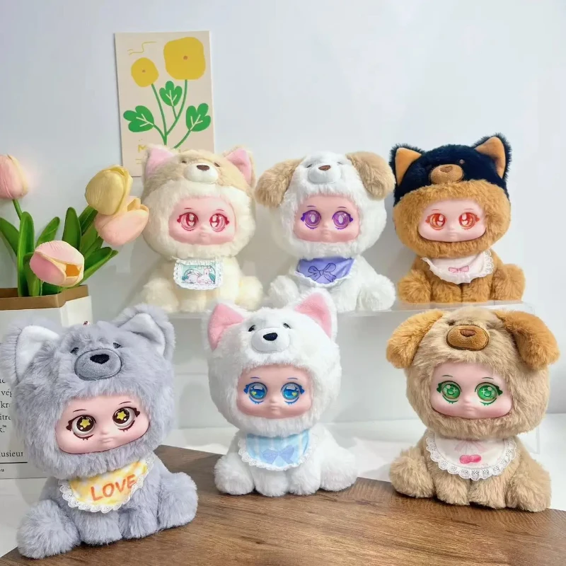 Подлинная серия Xvio Dog Paradise, плюшевая виниловая слепая коробка, мультяшная милая забавная кукла, игрушка в виде животного, украшение, загадочная подарочная коробка 
Подлинная серия Xvio Dog Paradise, плюшевая виниловая слепая коробка, мультяшная милая забавная кукла, игрушка в виде животного, украшение, загадочная подарочная коробка