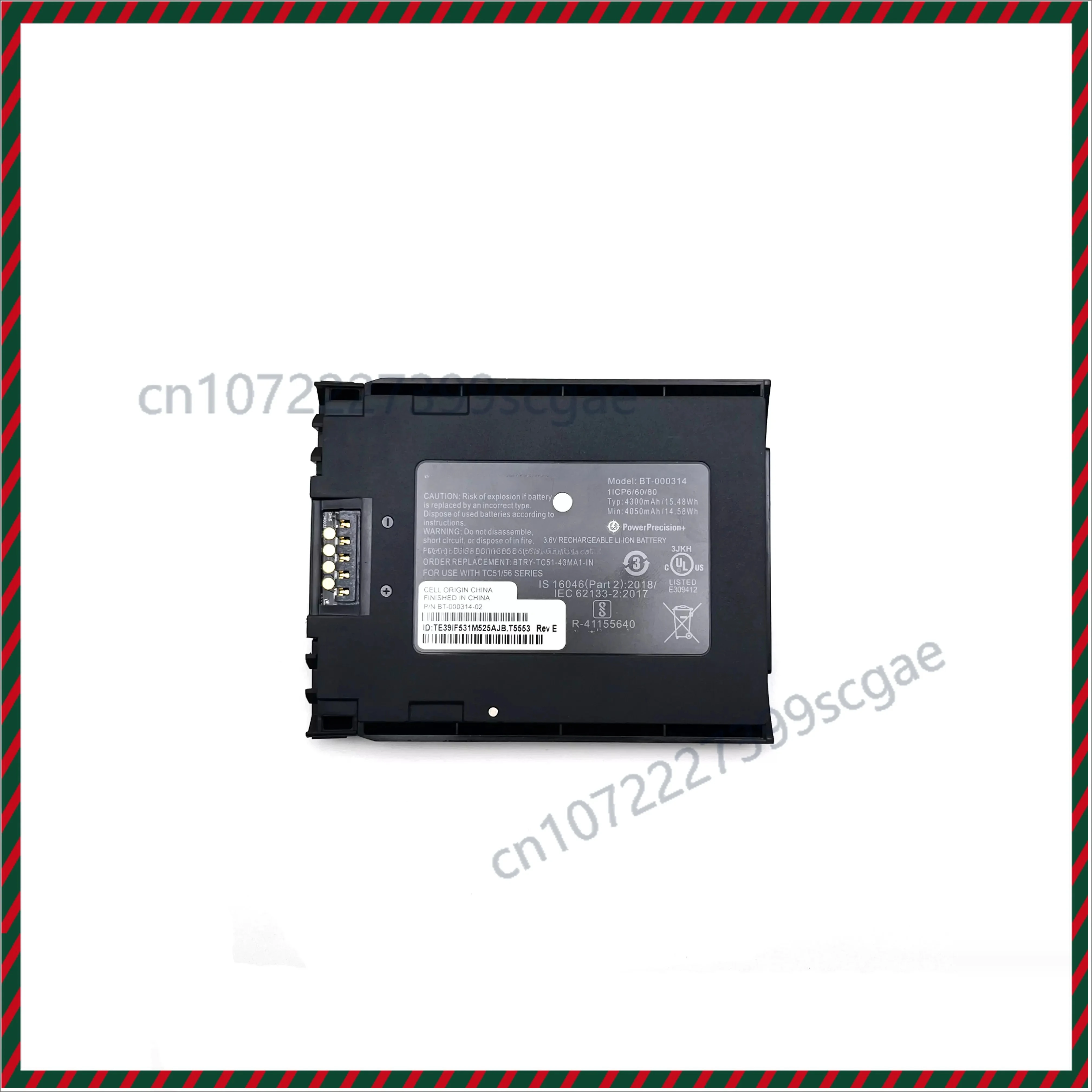 Replacement Battery BT-000314-01 BTRY-TC51-43MA1-01 For Zebra TC51 TC56 TC510 Scanner
Replacement Battery BT-000314-01 BTRY-TC51-43MA1-01 For Zebra TC51 TC56 TC510 Scanner