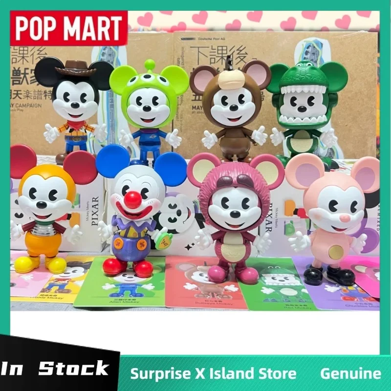POPMART подлинная Disney Mickey Remixed Mickey Meets Pixar Series слепая коробка ручной работы милая модная игрушка Mystery Box детский подарок на день рождения
POPMART подлинная Disney Mickey Remixed Mickey Meets Pixar Series слепая коробка ручной работы милая модная игрушка Mystery Box детский подарок на день рождения