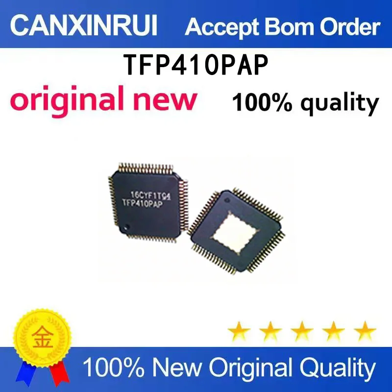 (5-100 pieces)Brand new original TFP410PAP TFP410 patch TQFP64 spot chip
(5-100 pieces)Brand new original TFP410PAP TFP410 patch TQFP64 spot chip