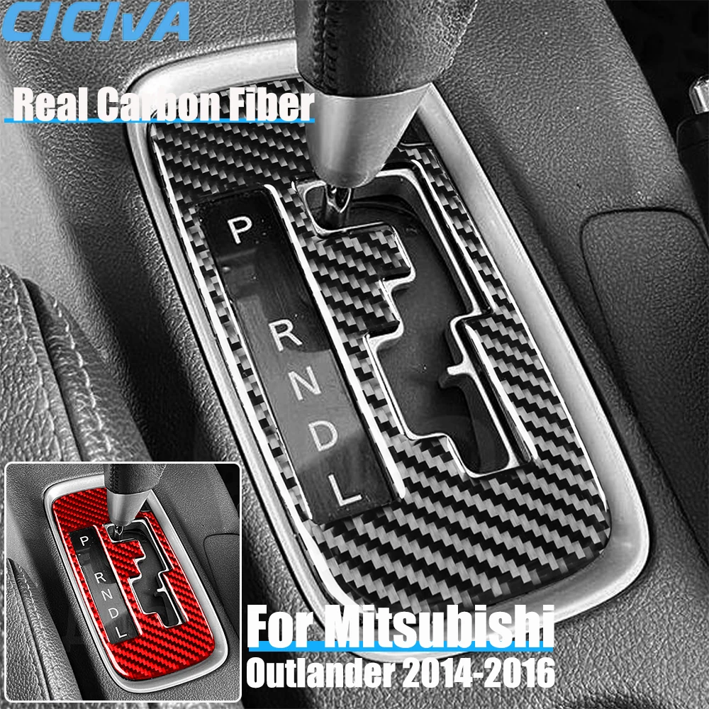 Real Carbon Fiber Car Accessories Center Gear Shift Panel Decorative Cover Soft Sticker For Mitsubishi Outlander 2014 2015 2016
Real Carbon Fiber Car Accessories Center Gear Shift Panel Decorative Cover Soft Sticker For Mitsubishi Outlander 2014 2015 2016