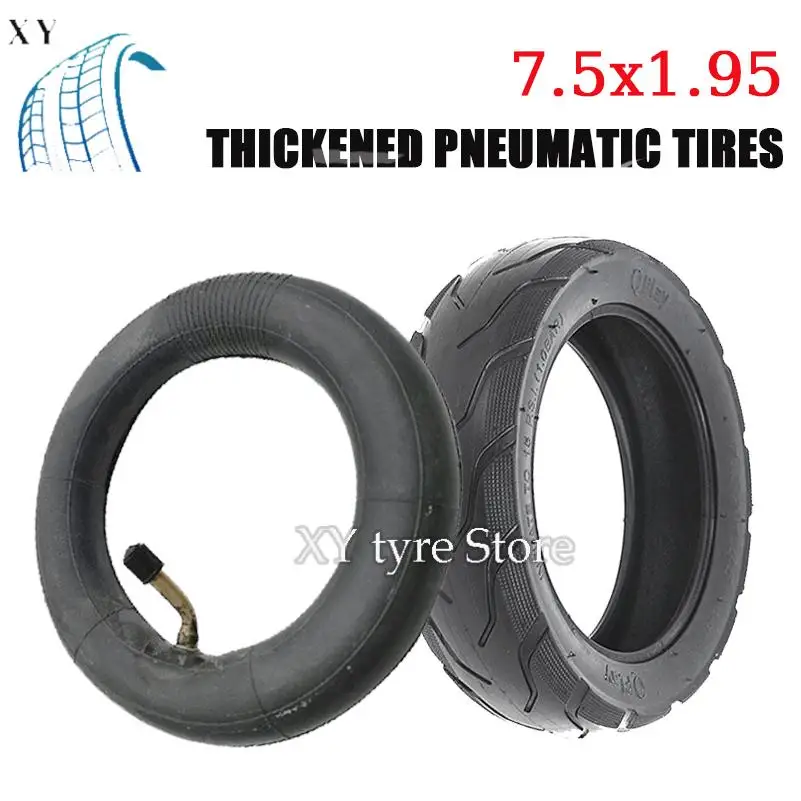 7.5x1.95 inner tube outer tire, Suitable for Baby Strollers, Unicycles, Electric Scooters, Folding Bicycles
7.5x1.95 inner tube outer tire, Suitable for Baby Strollers, Unicycles, Electric Scooters, Folding Bicycles