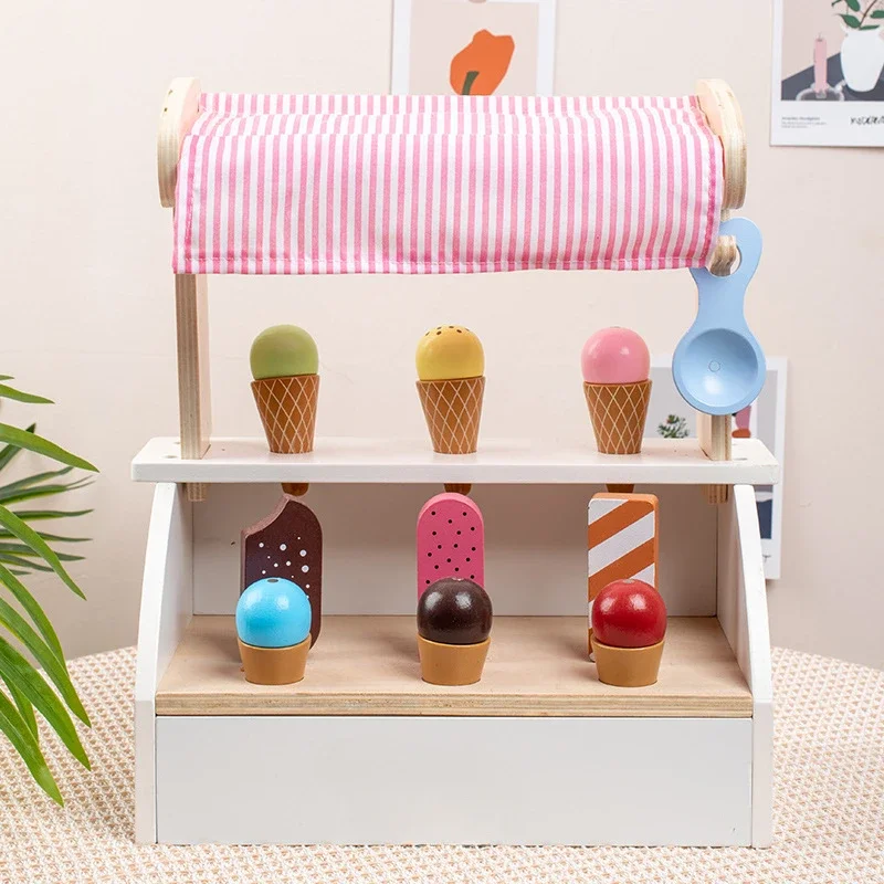 Montessori Board Games Puzzle Diy Wooden Simulated Ice Cream Shop Kitchen Toys Miniature Food Dollhouse Accessories Girls Toys
Montessori Board Games Puzzle Diy Wooden Simulated Ice Cream Shop Kitchen Toys Miniature Food Dollhouse Accessories Girls Toys