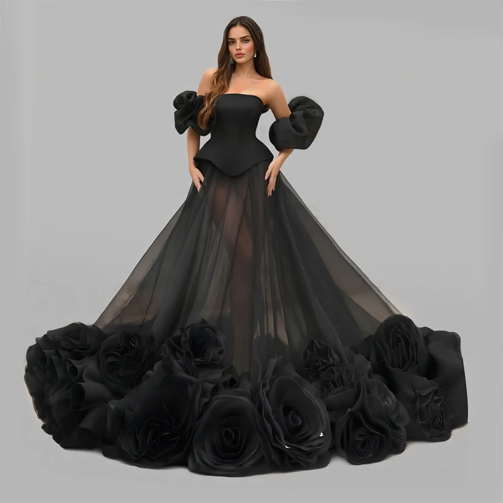 Custom Color A-Line Photography Dress with 3D Handmade Floral Hem Elegant Formal Gown Floral Applique Dresses Special Occasion
Custom Color A-Line Photography Dress with 3D Handmade Floral Hem Elegant Formal Gown Floral Applique Dresses Special Occasion