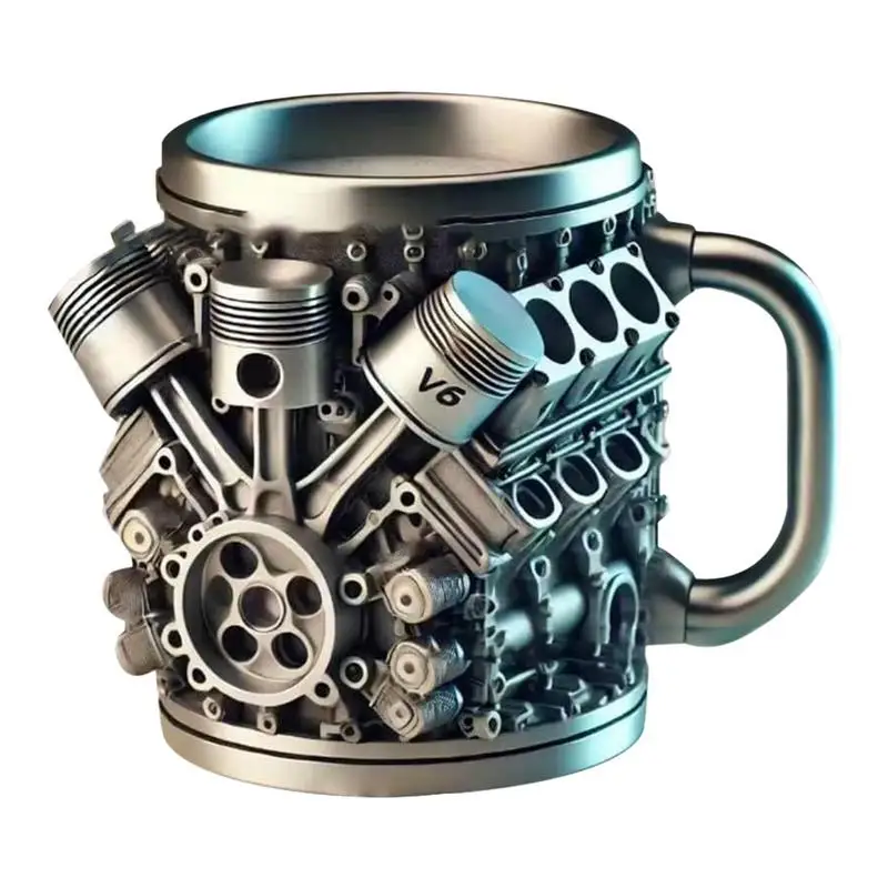 Забавный дизайн двигателей V8 V6, чайная чашка, кофейная кружка, двигатели ручной работы, нержавеющая сталь, смола, большая емкость, кофейная чашка
Забавный дизайн двигателей V8 V6, чайная чашка, кофейная кружка, двигатели ручной работы, нержавеющая сталь, смола, большая емкость, кофейная чашка
