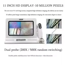 11 Inch Professional Digital Microscope Magnifier LCD Skin Hair Scalp Analyzer Blackhead Follicle Detector for Beauty Care And I
11 Inch Professional Digital Microscope Magnifier LCD Skin Hair Scalp Analyzer Blackhead Follicle Detector for Beauty Care And I