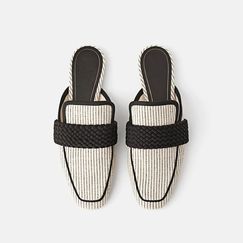 2026 New Women's Shoes Exquisite Britain Muller Slippers for Woman Fashion Vacation Casual Shoes Designer Shoes Zapatos De Mujer
2026 New Women's Shoes Exquisite Britain Muller Slippers for Woman Fashion Vacation Casual Shoes Designer Shoes Zapatos De Mujer