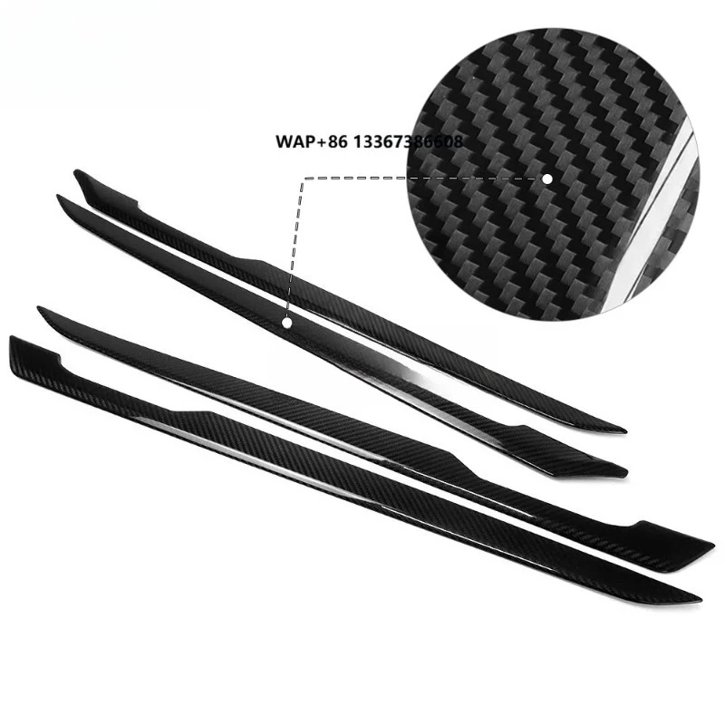 Dry Carbon Fiber Door Panel Strips Cover Trim Car Interior Accessories
Dry Carbon Fiber Door Panel Strips Cover Trim Car Interior Accessories