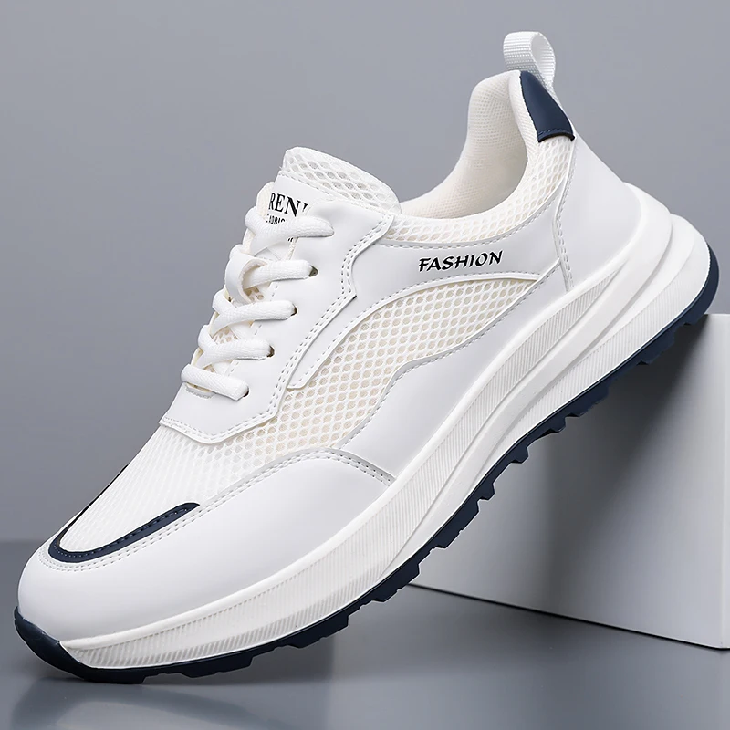 Male All Season Casual Sneakers Streamline Plain Styling Soft Wear Resistant Outsole Breathable Mesh Daily Sports Shoes
Male All Season Casual Sneakers Streamline Plain Styling Soft Wear Resistant Outsole Breathable Mesh Daily Sports Shoes