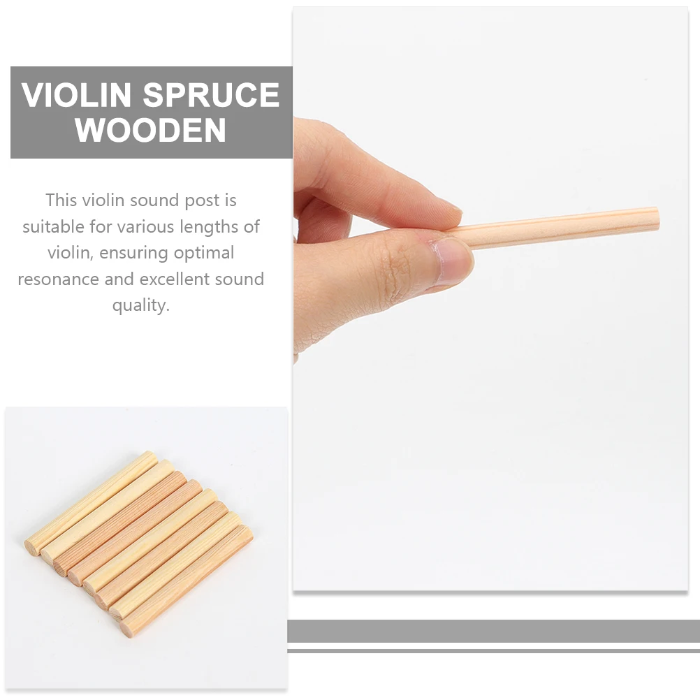 20 Pcs Violin Sound Column Mute Full Size Instrument Spruce Supplies Accessories Post
20 Pcs Violin Sound Column Mute Full Size Instrument Spruce Supplies Accessories Post