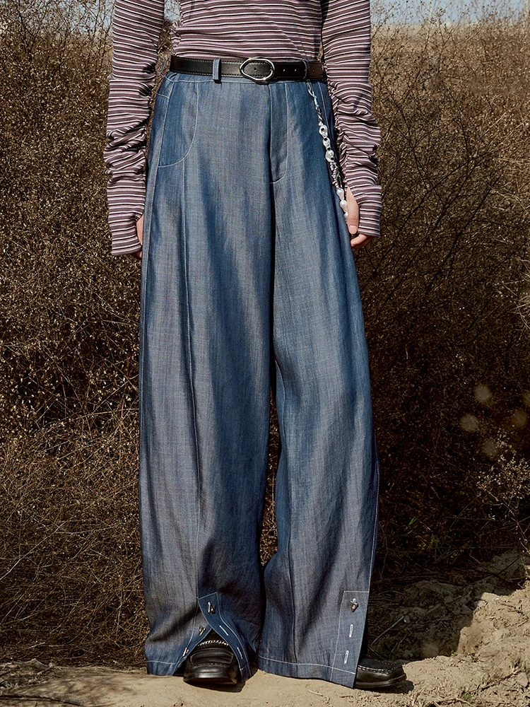 Винтажные женские джинсы с высокой талией и широкими штанинами, свободного кроя, из денима оригинального цвета, модные, готовые к повседневной носке
Винтажные женские джинсы с высокой талией и широкими штанинами, свободного кроя, из денима оригинального цвета, модные, готовые к повседневной носке