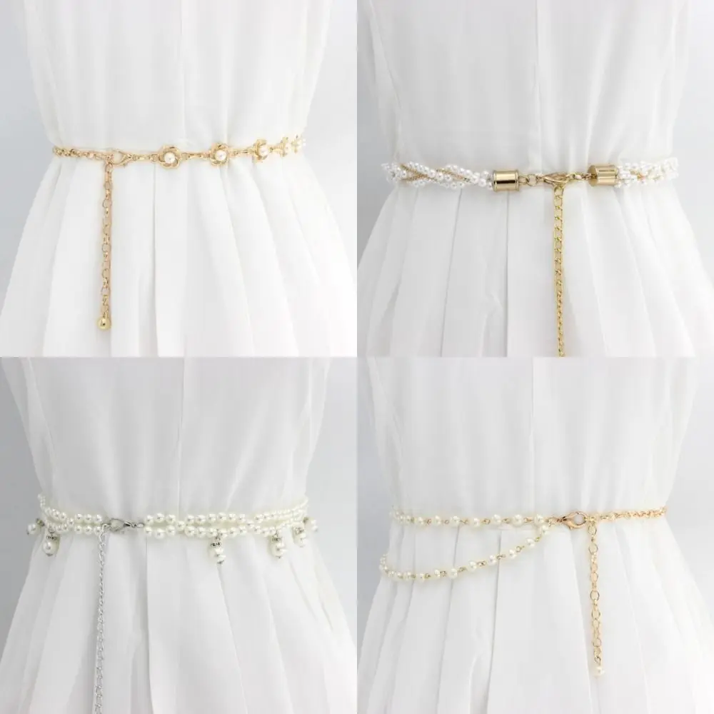 Multilayer Beaded Waist Chain for Dress Boho Elegant Pearl Thin Waist Chain Body Jewelry Waist Accessories Women Body Chain Belt
Multilayer Beaded Waist Chain for Dress Boho Elegant Pearl Thin Waist Chain Body Jewelry Waist Accessories Women Body Chain Belt