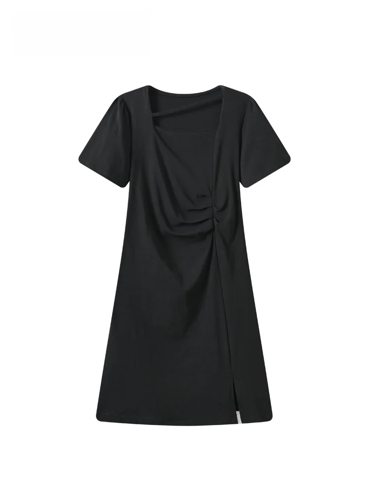 Summer New Style Women's plus Size Dress Cara CLUB Design Sensation Waist Cinching Square Collar Skirt Fashionable A-Line Skirt
Summer New Style Women's plus Size Dress Cara CLUB Design Sensation Waist Cinching Square Collar Skirt Fashionable A-Line Skirt