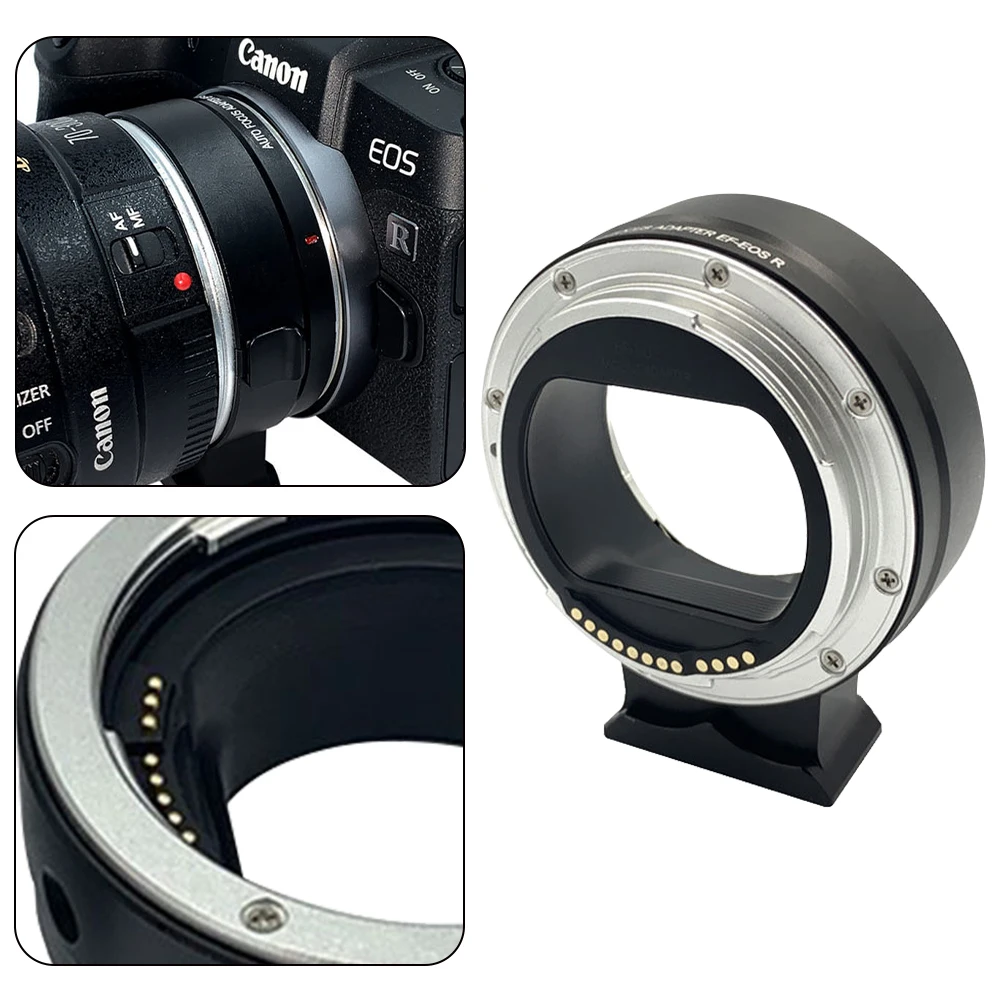 EF-EOSR Auto Focus Lens Adapter IS Image Camera Autofocus Converter Ring Support EXIF for Canon EF EF-S Lens To EOS R RF Mount
EF-EOSR Auto Focus Lens Adapter IS Image Camera Autofocus Converter Ring Support EXIF for Canon EF EF-S Lens To EOS R RF Mount