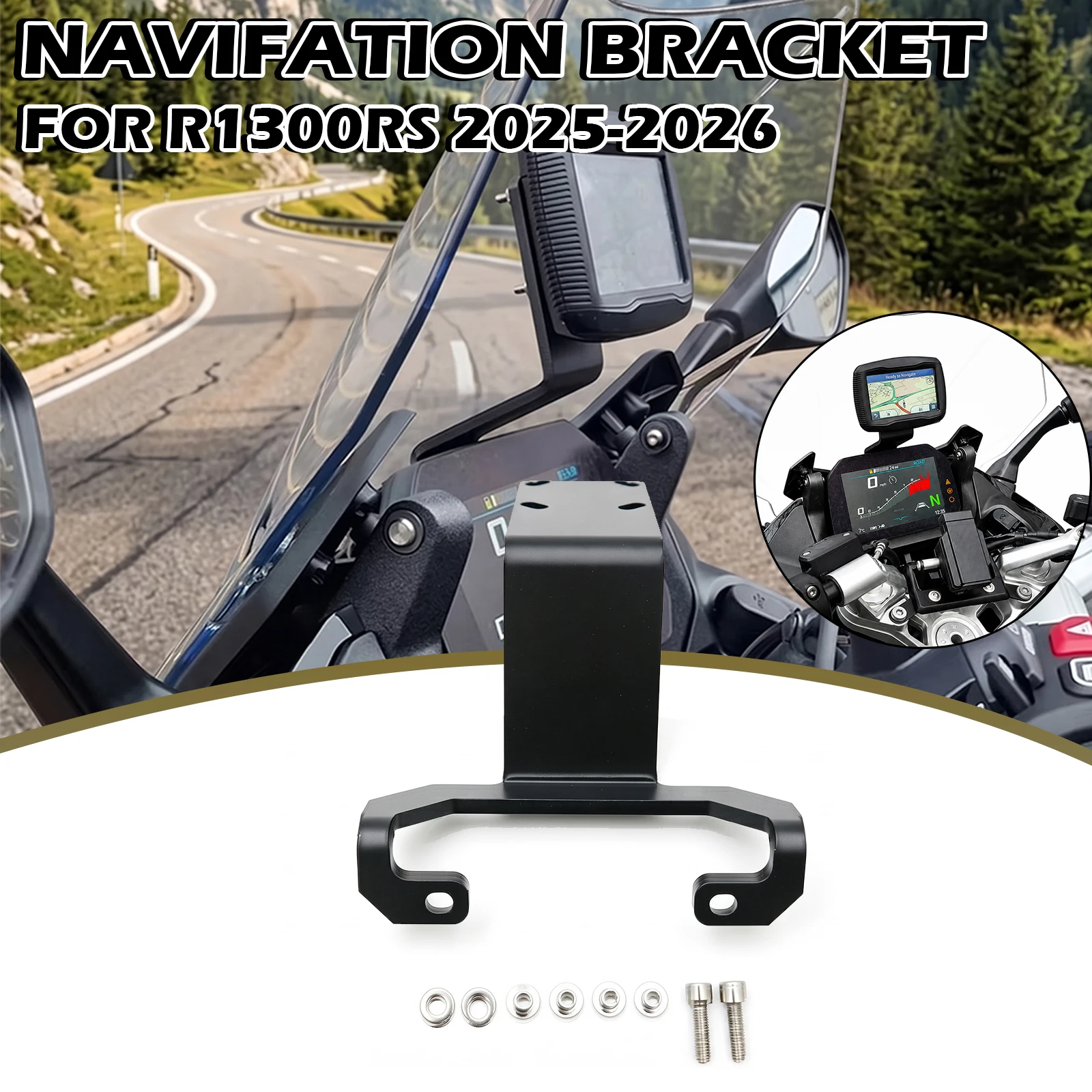 R1300RS GPS Mount New Motorcyle Accessories Navigation Mount GPS Navigator Bracket Mobile Phone Holder For R 1300 RS 1300RS
R1300RS GPS Mount New Motorcyle Accessories Navigation Mount GPS Navigator Bracket Mobile Phone Holder For R 1300 RS 1300RS