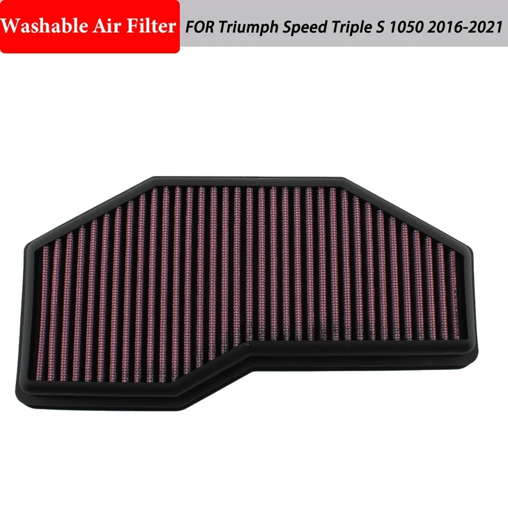 For TB-1016 Motorcycle High Flow Rate Air Filter FOR Triumph Speed Triple S R RS 1050 675 RS1050 2019-2020 675S 675RS
For TB-1016 Motorcycle High Flow Rate Air Filter FOR Triumph Speed Triple S R RS 1050 675 RS1050 2019-2020 675S 675RS