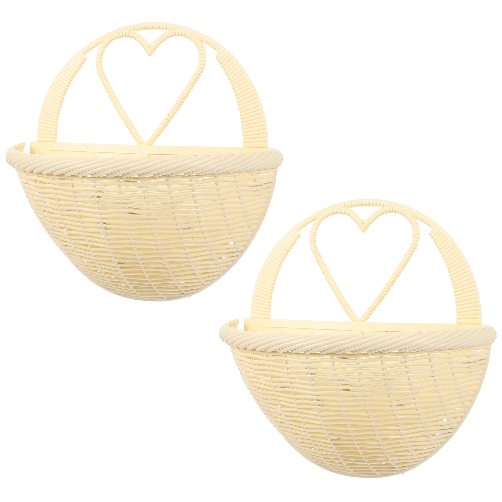 Rattan Flower Wall Hanging Planter Plastic Storage Decor Plant Pot Home Wall Decor Lightweight Durable
Rattan Flower Wall Hanging Planter Plastic Storage Decor Plant Pot Home Wall Decor Lightweight Durable