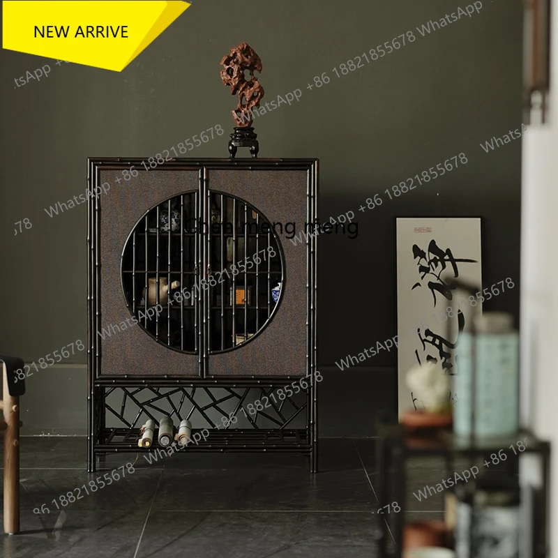 M138 Black Purple Bamboo Side Cabinet Tea Room Tea Storage Cabinet Dining Side Tea Set Storage Display Double Half Round Double
M138 Black Purple Bamboo Side Cabinet Tea Room Tea Storage Cabinet Dining Side Tea Set Storage Display Double Half Round Double