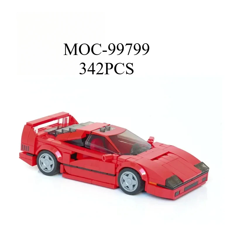 MOC-99799 F40 красный новый стиль классический суперкар сборка моделей строительных блоков для взрослых и детей игрушки подарочные украшения
MOC-99799 F40 красный новый стиль классический суперкар сборка моделей строительных блоков для взрослых и детей игрушки подарочные украшения