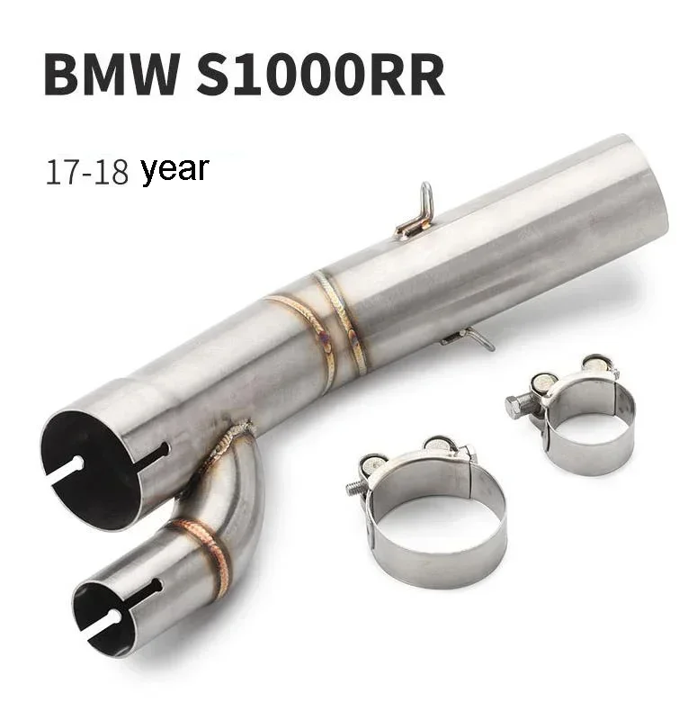 Slip-on For BMW S1000RR 2017 2018 S1000RR Escape Motorcycle Exhaust Middle Link Pipe FITS 51mm Muffler
Slip-on For BMW S1000RR 2017 2018 S1000RR Escape Motorcycle Exhaust Middle Link Pipe FITS 51mm Muffler