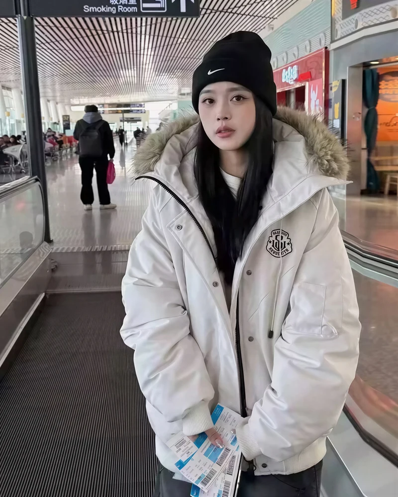 Parkas Womens Y2K Off-Season Crewneck Buttonless Contrasting Bandage Ruffled Piped Vertical Stripe Dot Softshell Minimalist 2025
Parkas Womens Y2K Off-Season Crewneck Buttonless Contrasting Bandage Ruffled Piped Vertical Stripe Dot Softshell Minimalist 2025