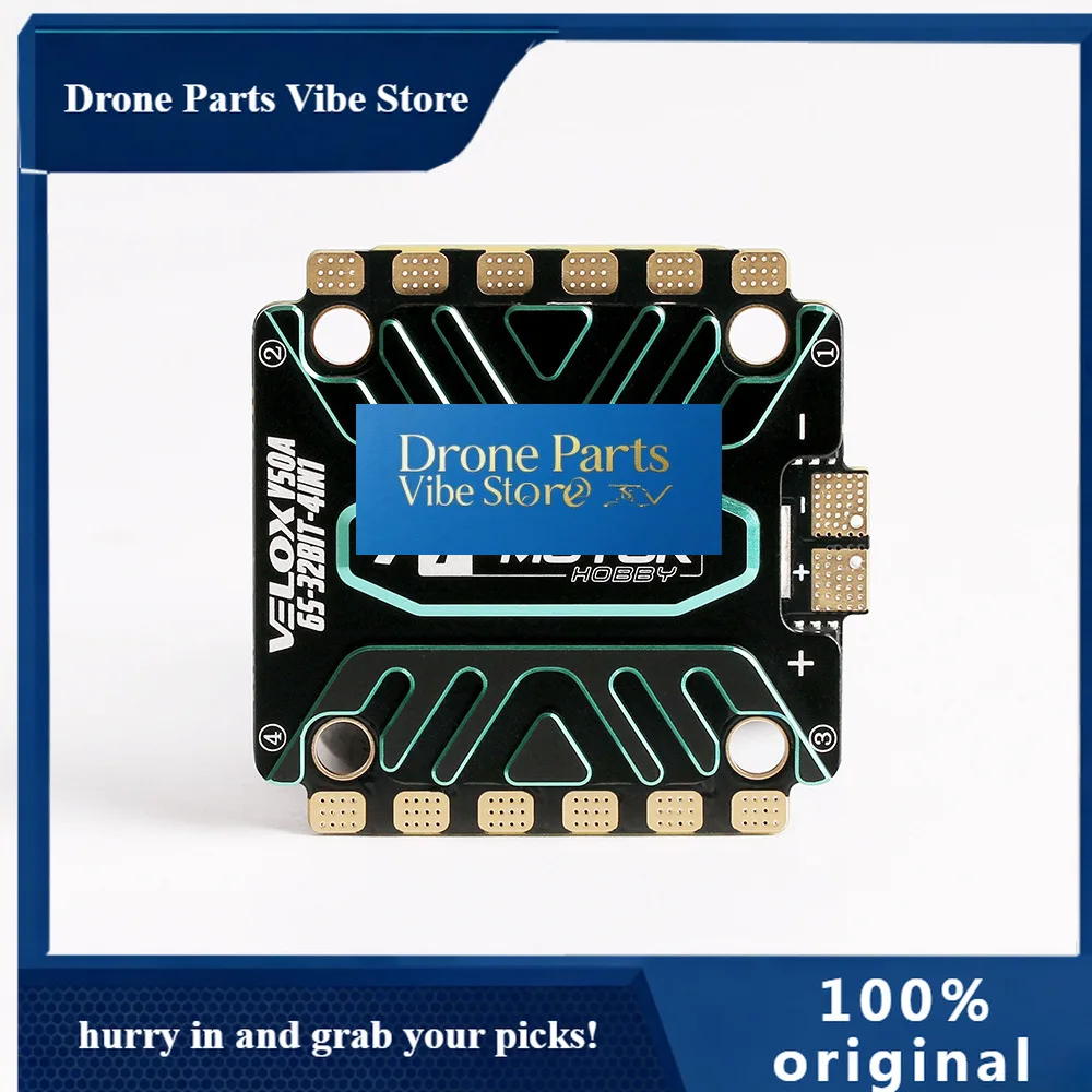 Drone Parts VELOX V50A 5 Inch ESC For T Motor V Series Flight Controller With High Cost Performance
Drone Parts VELOX V50A 5 Inch ESC For T Motor V Series Flight Controller With High Cost Performance